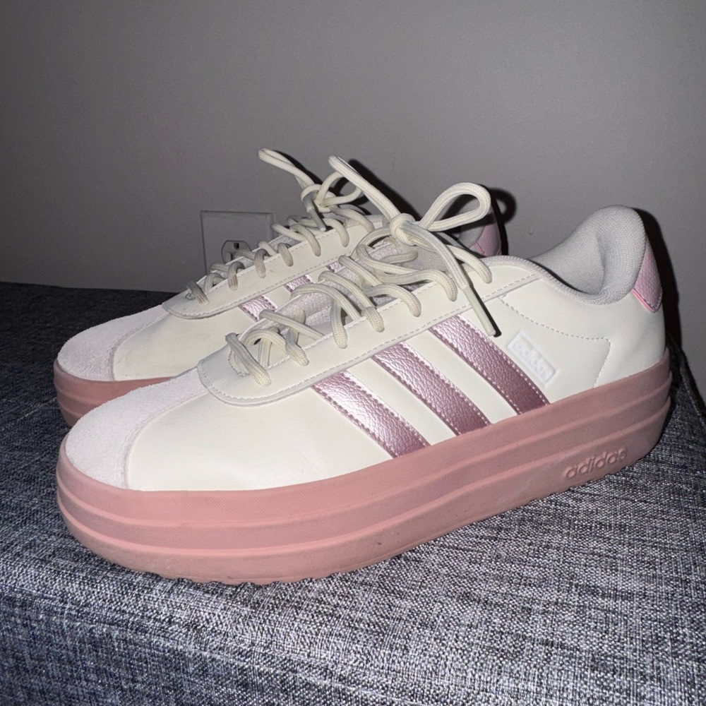 Adidas VL Court Bold - Pink/Ivory